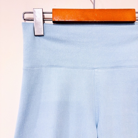 SIMONS Blue Cotton Capri Jeggings | Stretch Summer Lightweight Pants | Small * - Picture 6 of 8